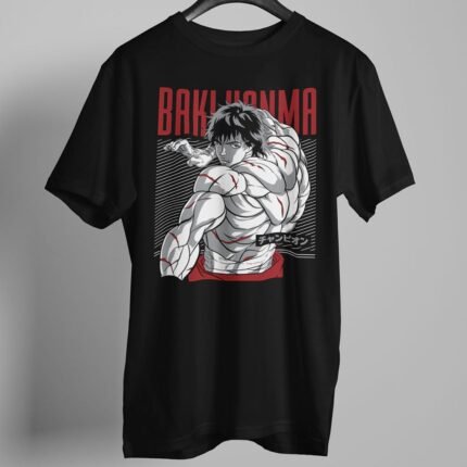 BAKI -Anime- Remera 100% algodón premium- Cód. BAK002