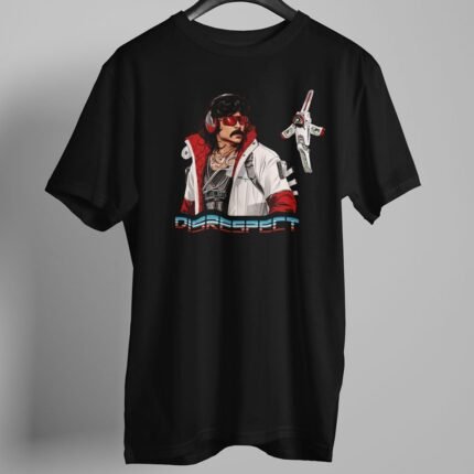 DR DISRESPECT -Remera 100% algodón- Cód. DRD013