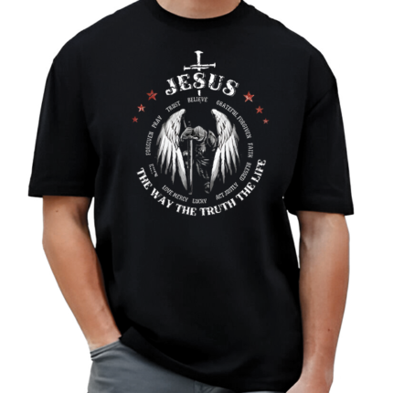 Remera con Diseño Cristiano Cód. FI036