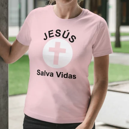 Remera con Diseño Cristiano Cód. FP019