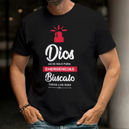 Remera con Diseño Cristiano Cód. FV044