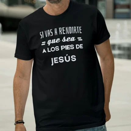 Remera con Diseño Cristiano Cód. FV051