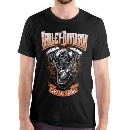 Remera Harley Davidson Cód. HD018