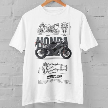 HONDA -Remera 100% algodón- Cód. HON008