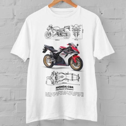 HONDA -Remera 100% algodón- Cód. HON009
