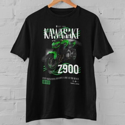 KAWASAKI -Remera 100% algodón- Cód. KAW001