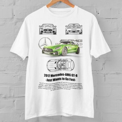 MERCEDES BENZ -Remera 100% algodón- Cód. MBZ003