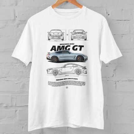 MERCEDES BENZ -Remera 100% algodón- Cód. MBZ004