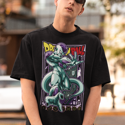 Remera Oversize Anime Cód. MOV034