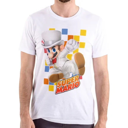 Remera Mario Bross Cód. MR006