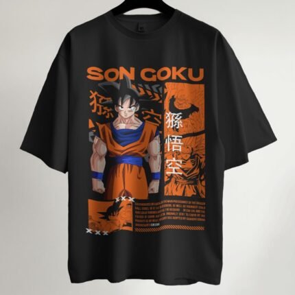 SON GOKU -Anime- Remera 100% algodón premium- Cód. SGS002