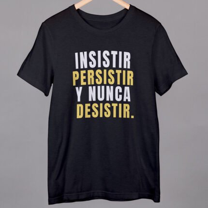 FRASES MOTIVADORAS - Remeras 100% algodón - Cód. SSM041