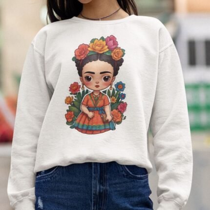 SUDADERA MIA -Moletón Terry 100% algodón- Cód. SWF008