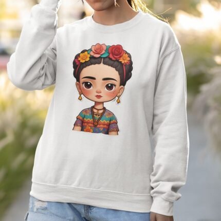 SUDADERA MIA -Moletón Terry 100% algodón- Cód. SWF009